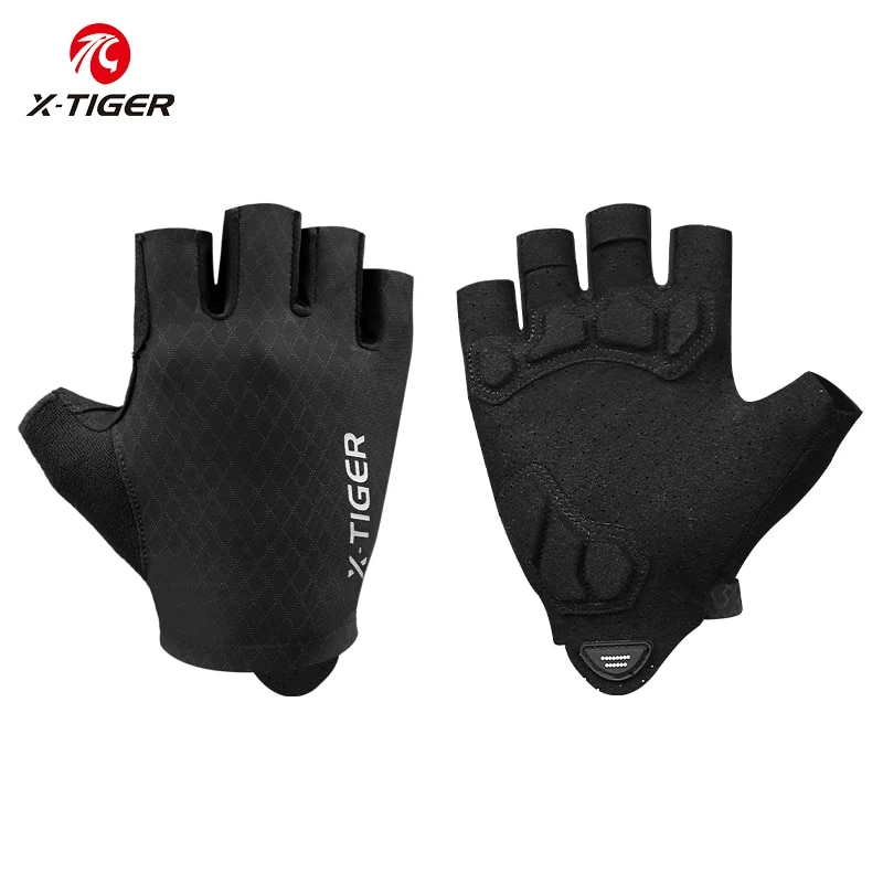 X Sports Equipment - X-TIGER Guanti da ciclismo Mezze dita