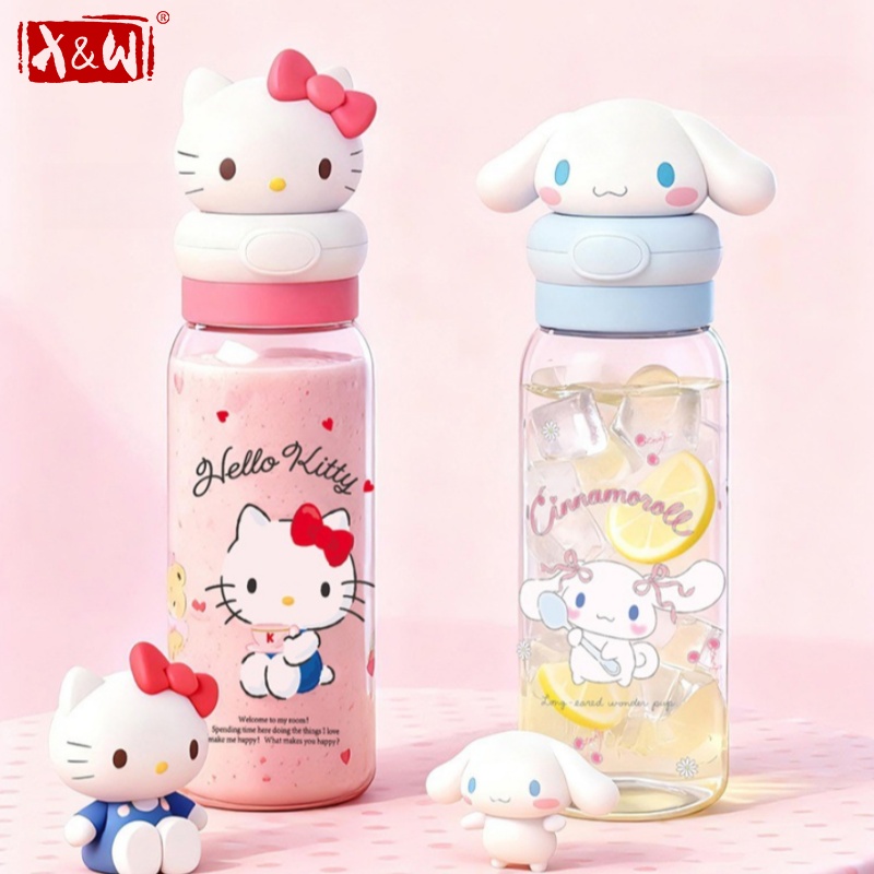 X Sports Equipment - Tazza d'acqua X&W Sanrio 550ml, tazza
