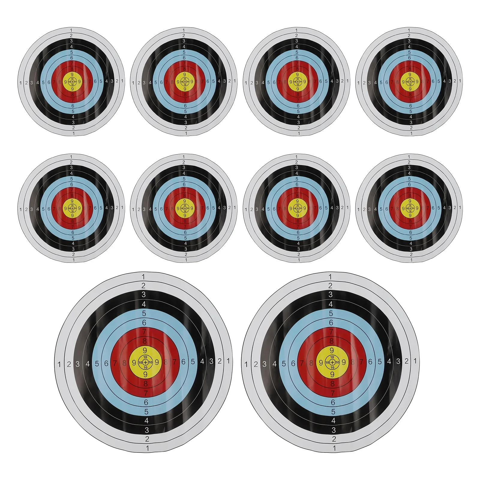 10pc 40x40cm Tiro con l'arco B - Archery Target Face recensione e prezzo