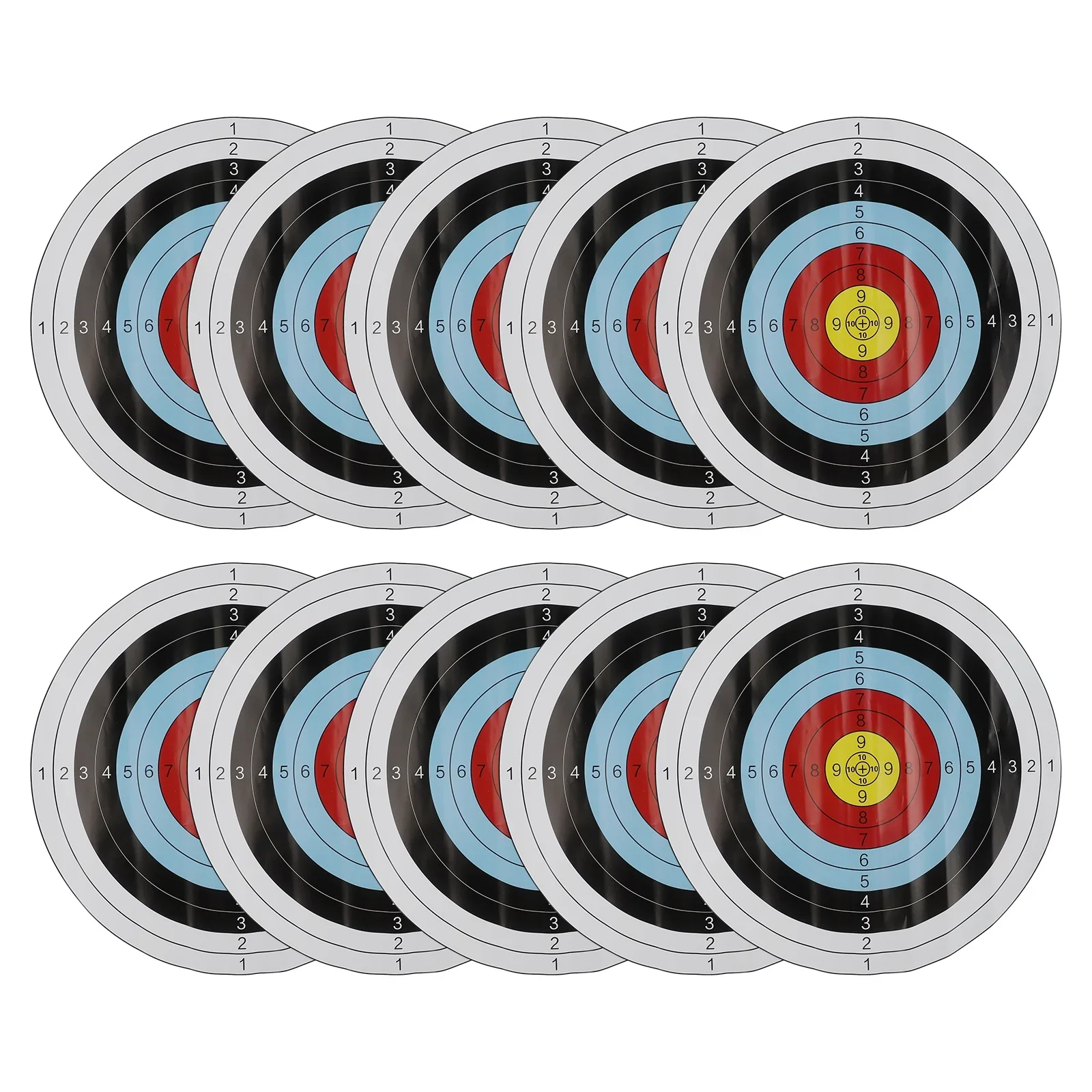 10pc 40x40cm Tiro con l'arco B - Archery Target Face recensione e prezzo