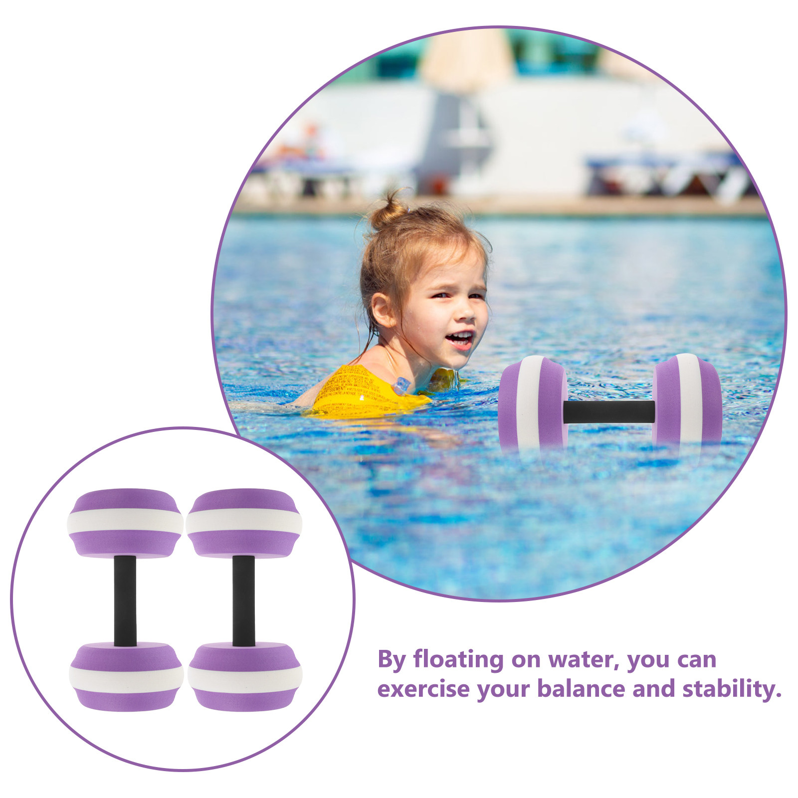 1 Paio di Manubri Galleggianti - Pull Buoy Swimming recensione e prezzo
