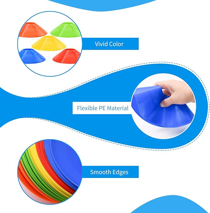 Coni da Allenamento per Calcio - Football Training Cone recensione e prezzo